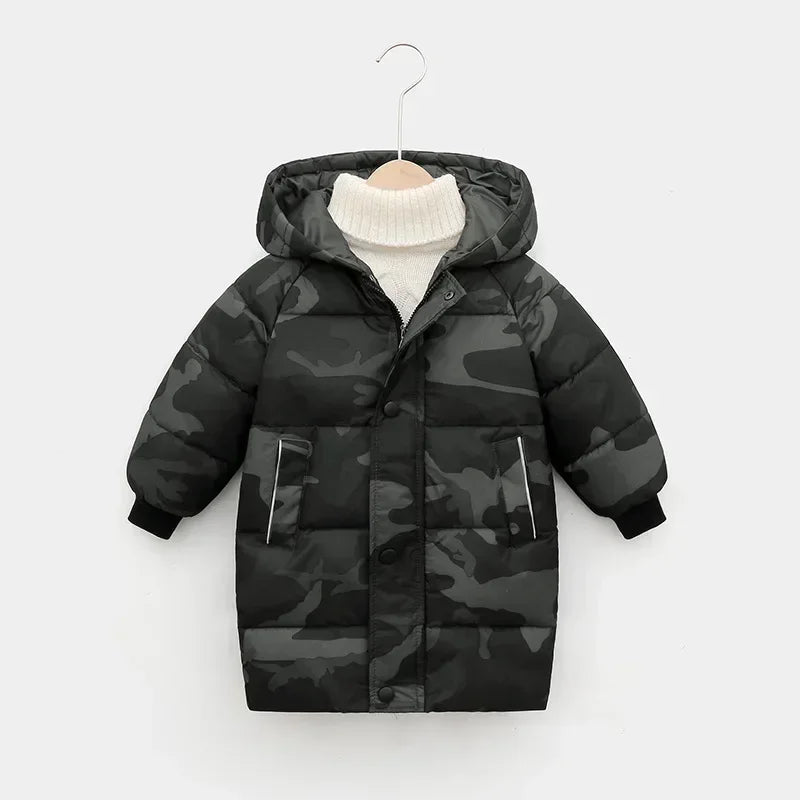 Children Down Outerwear Winter