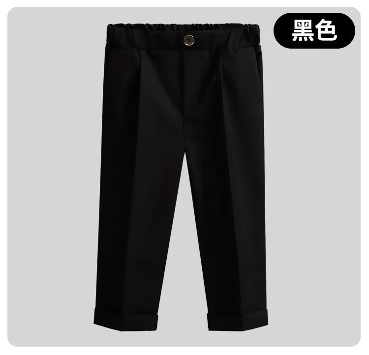 New Children Boys Suit Pants