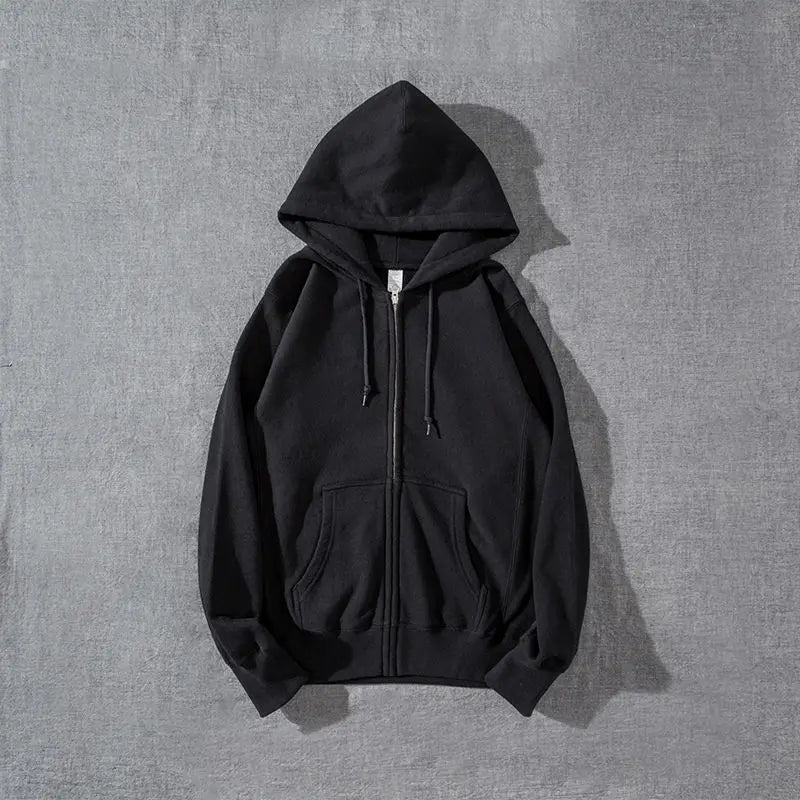Simple Elegant Zip Up Hoodie