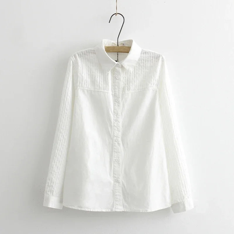 Women Lace White Shirts