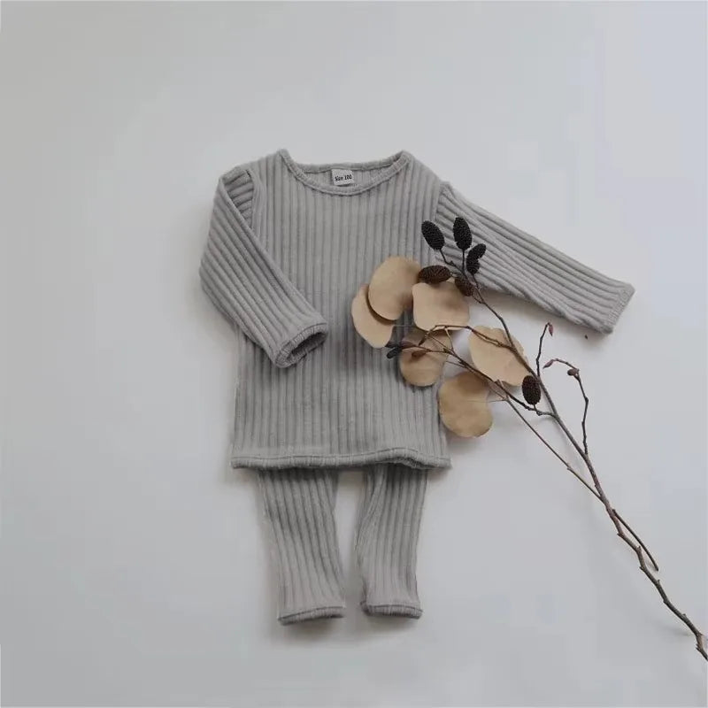 Knitted Pajama Set
