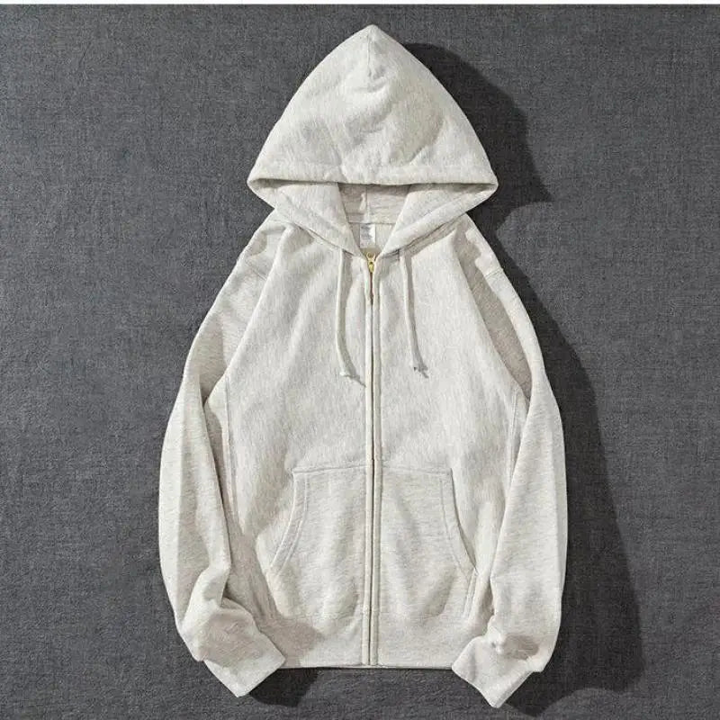 Simple Elegant Zip Up Hoodie