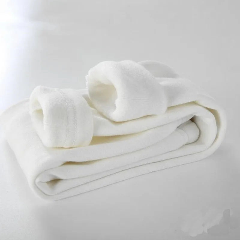 Sweet Leggings Girls Dot Velvet Pants