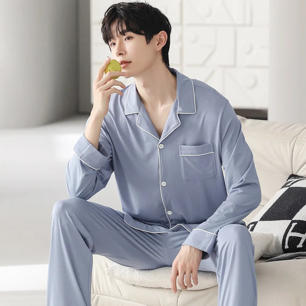 Autumn Pajamas Sets Men