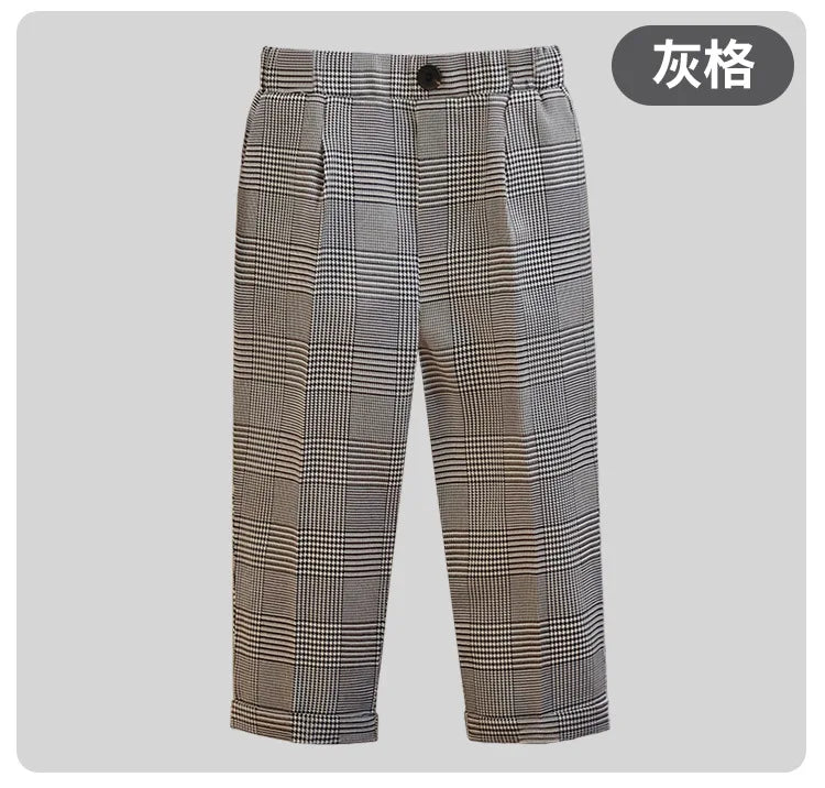 New Children Boys Suit Pants