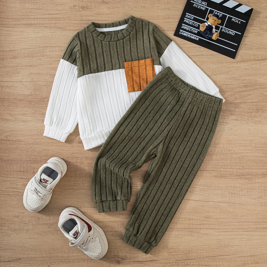 Knit Vintage Two-Piece Set