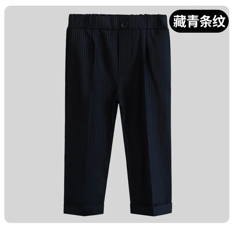 New Children Boys Suit Pants