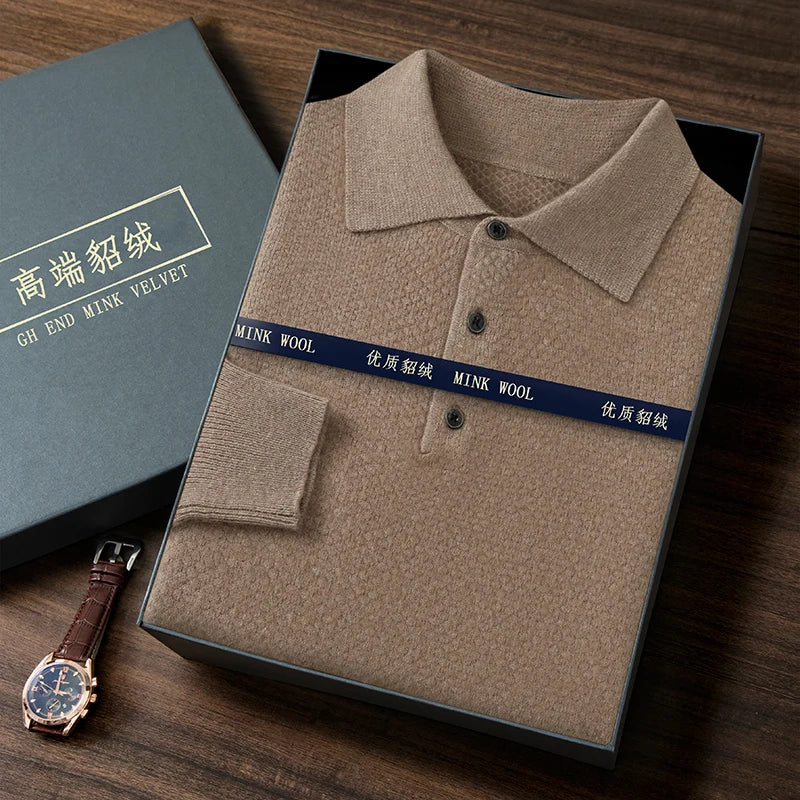 Mink Cashmere Sweater Men