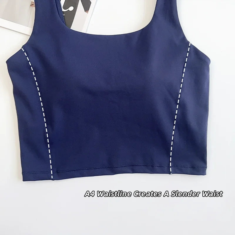 Fixed Pad Sports Bra Yoga Bra