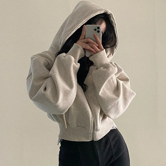 Korean Hood Shirt Women