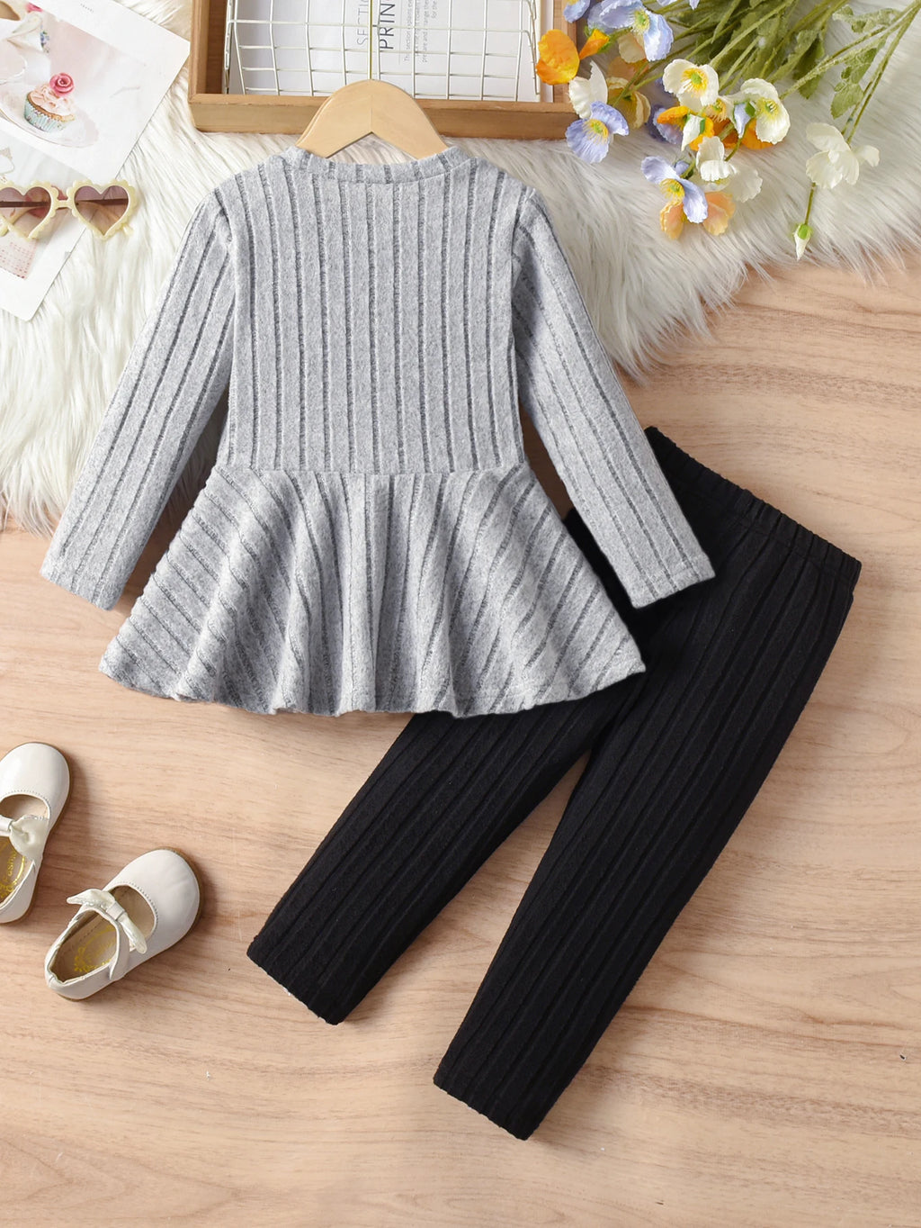 Girls' Long-Sleeved Suit