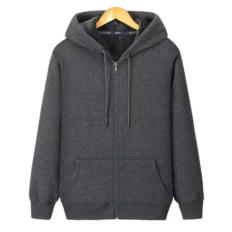 Simple Elegant Zip Up Hoodie