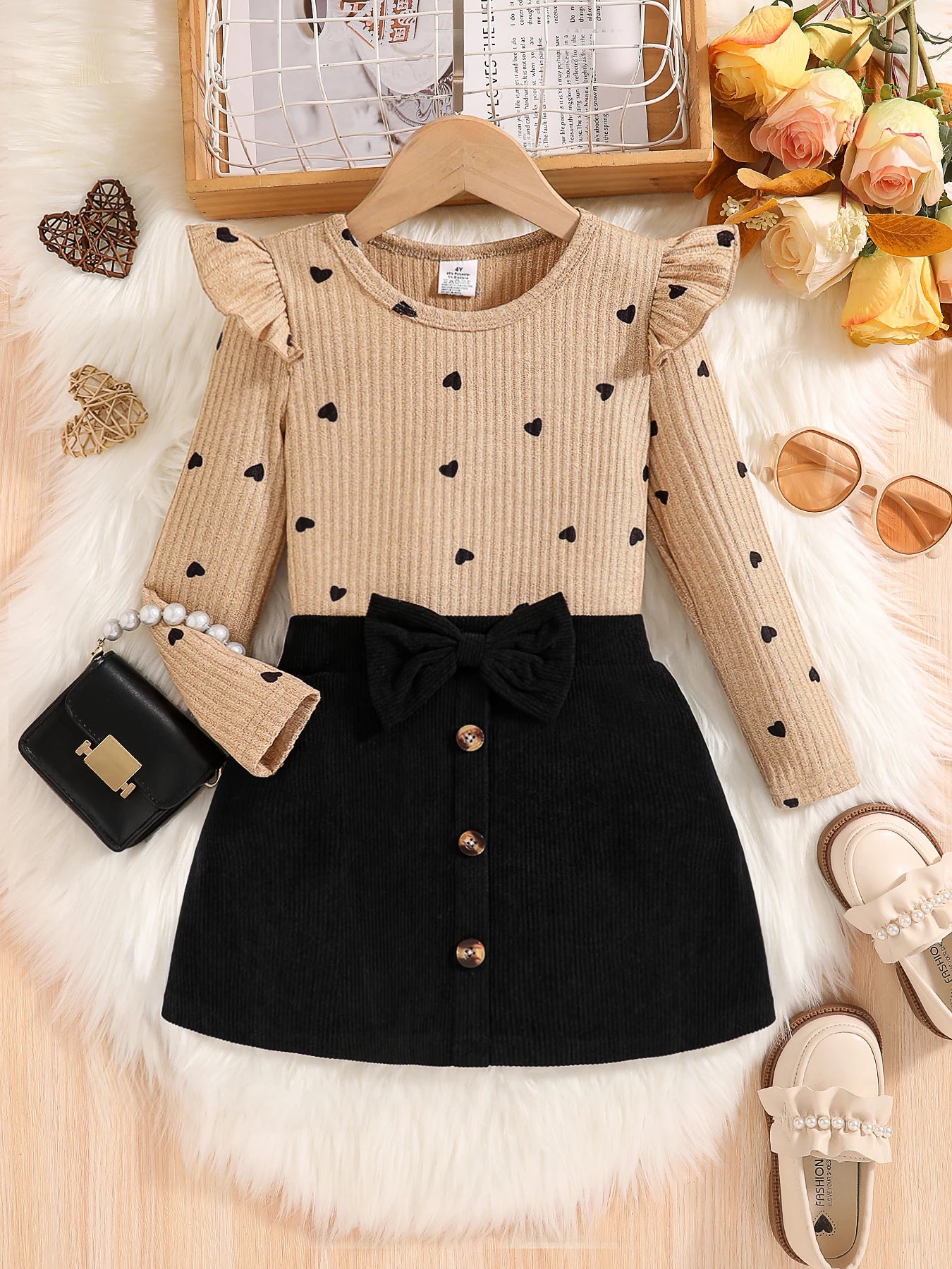 Two-Piece Polka Dot