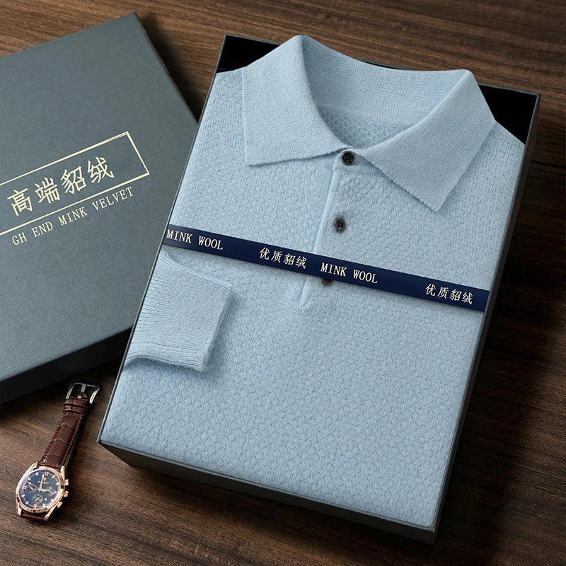 Mink Cashmere Sweater Men