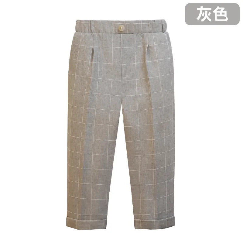 New Children Boys Suit Pants