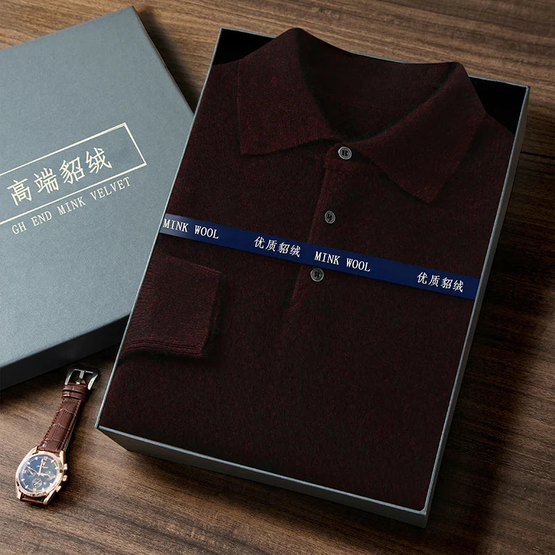 Mink Cashmere Sweater Men