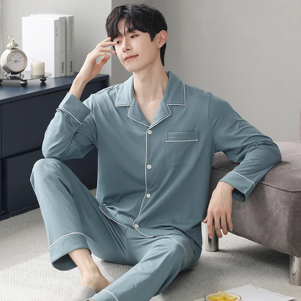 Autumn Pajamas Sets Men