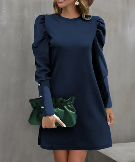 Bubble Sleeve Dress